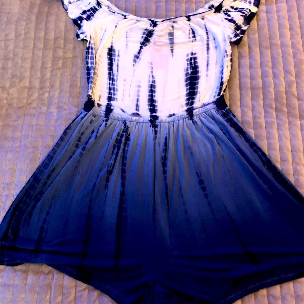 Summer tye dye romper NWT ☀️